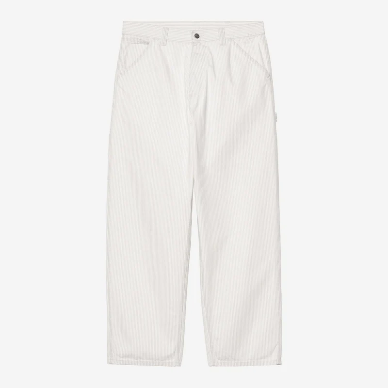 Carhartt WIP Herren Mercer Single Knee Hose | Graphit, gewachst, gebleicht