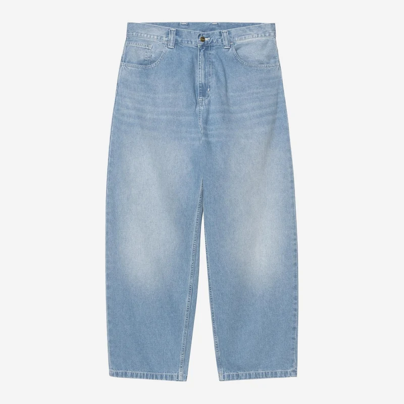 Carhartt WIP Herren Brandon Hose | Blue Light True Washed