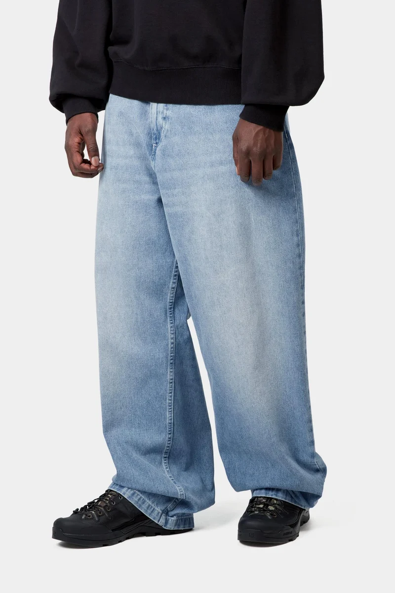 Carhartt WIP Herren Brandon Hose | Blue Light True Washed