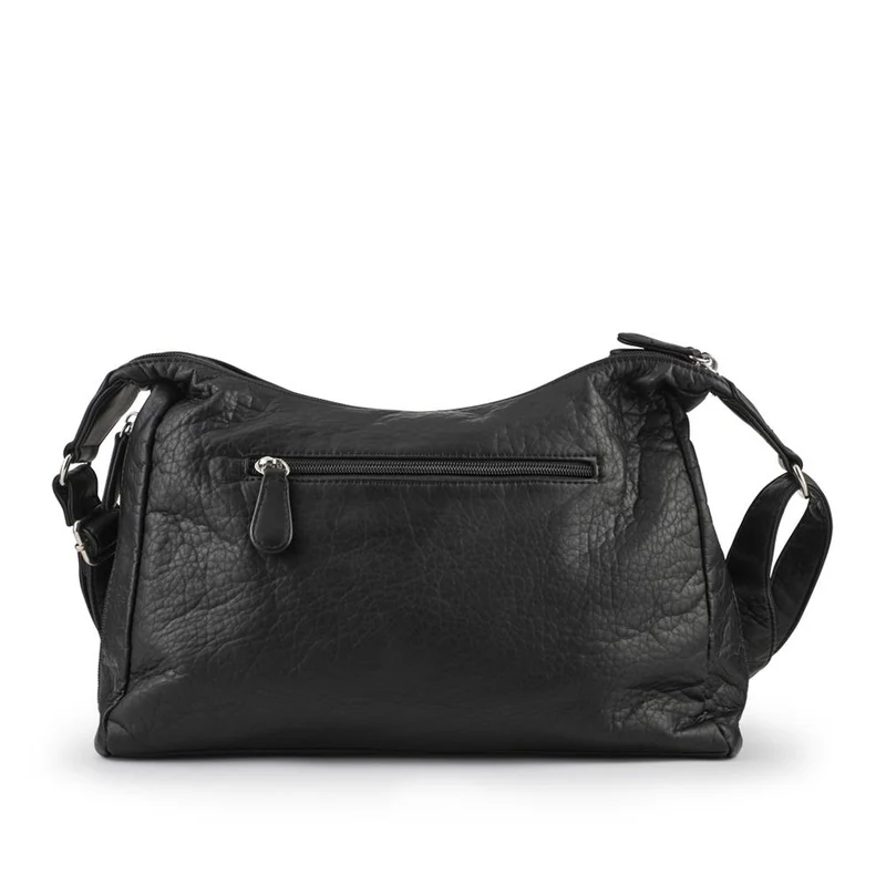 Multi-Pocket Crossbody Bag - WAHT42000 / 328 376 - Black