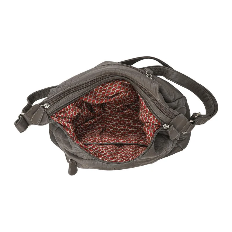 Multi-Pocket Crossbody Bag - WAHT42000 / 328 376 - Dark Grey