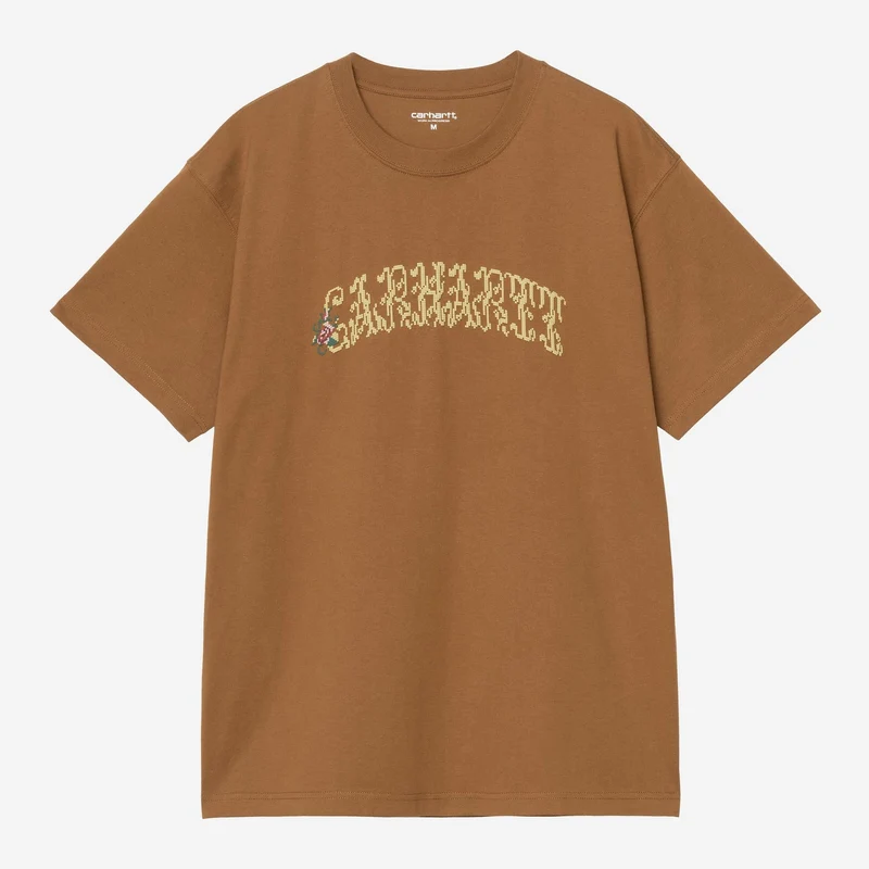 Carhartt WIP Herren-T-Shirt mit Monogramm | Hamilton Brown