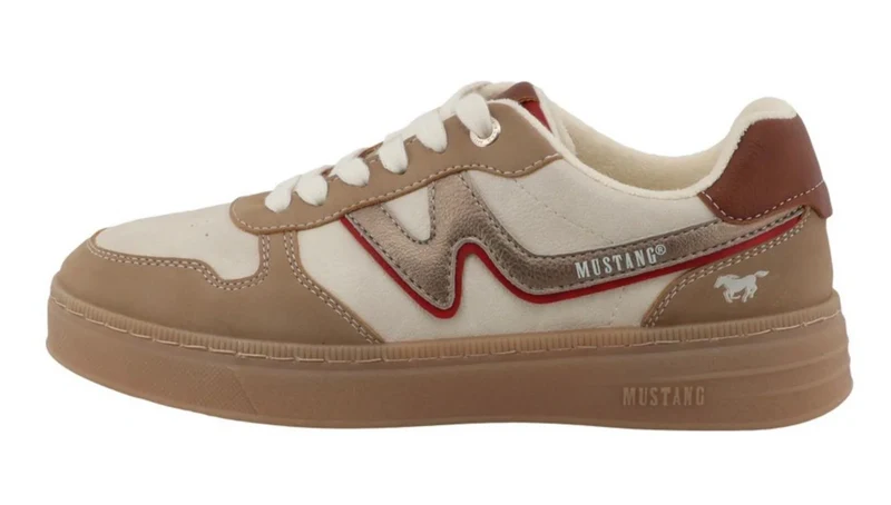 Mustang Damen-Sneaker | Beige Gold