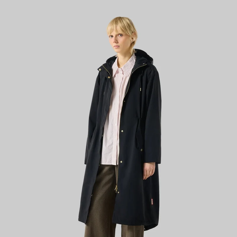 Hunter Damen-Parka Original | Schwarz