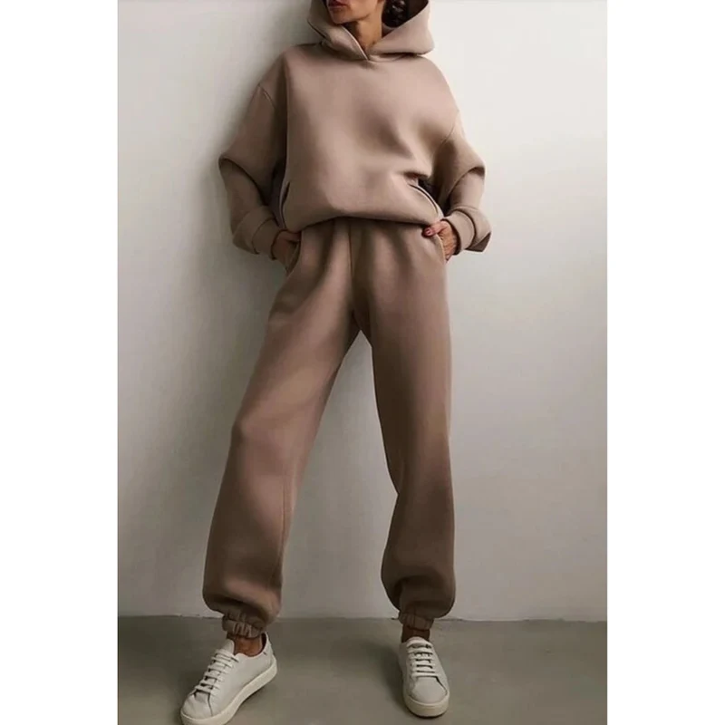 Veronika | Damen Jogginganzug mit Hoodie und Jogginghose, Zweiteiler