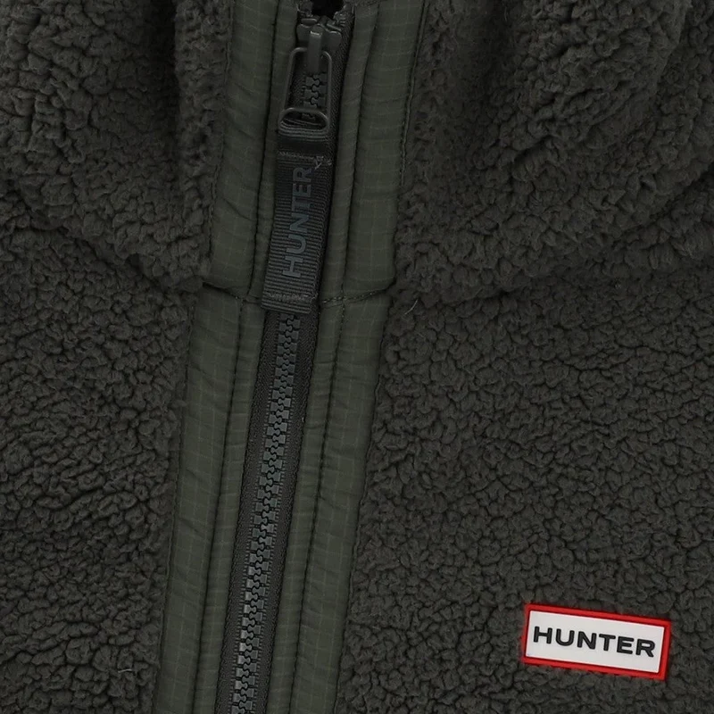 Hunter Damen Tiorga Borg-Fleecejacke mit 1/4-Reißverschluss | Kambaba