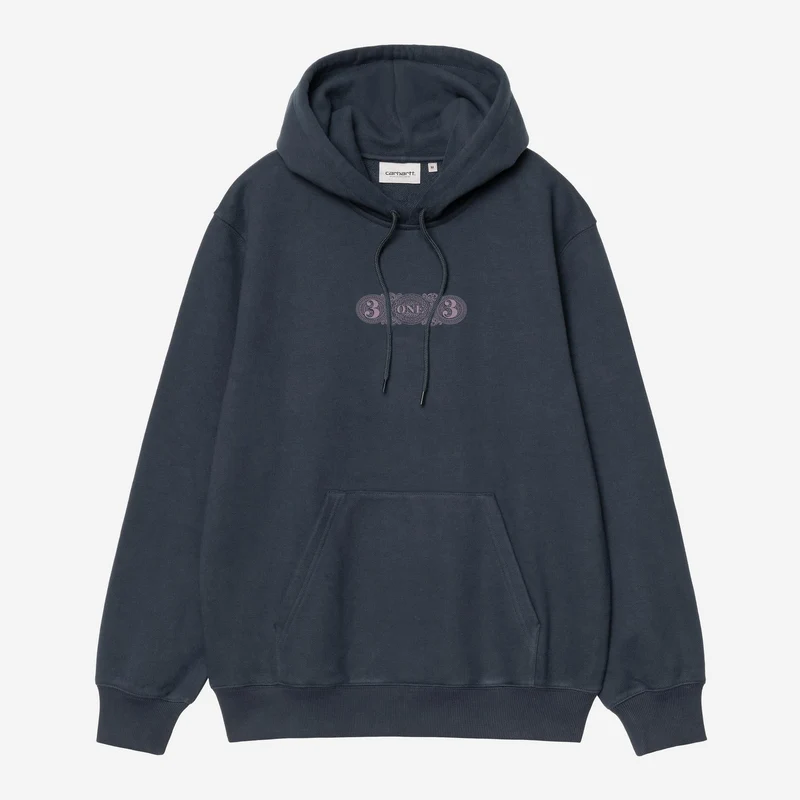 Carhartt WIP Herren-Kapuzenpullover 3 One 3 | Tiefdunkel