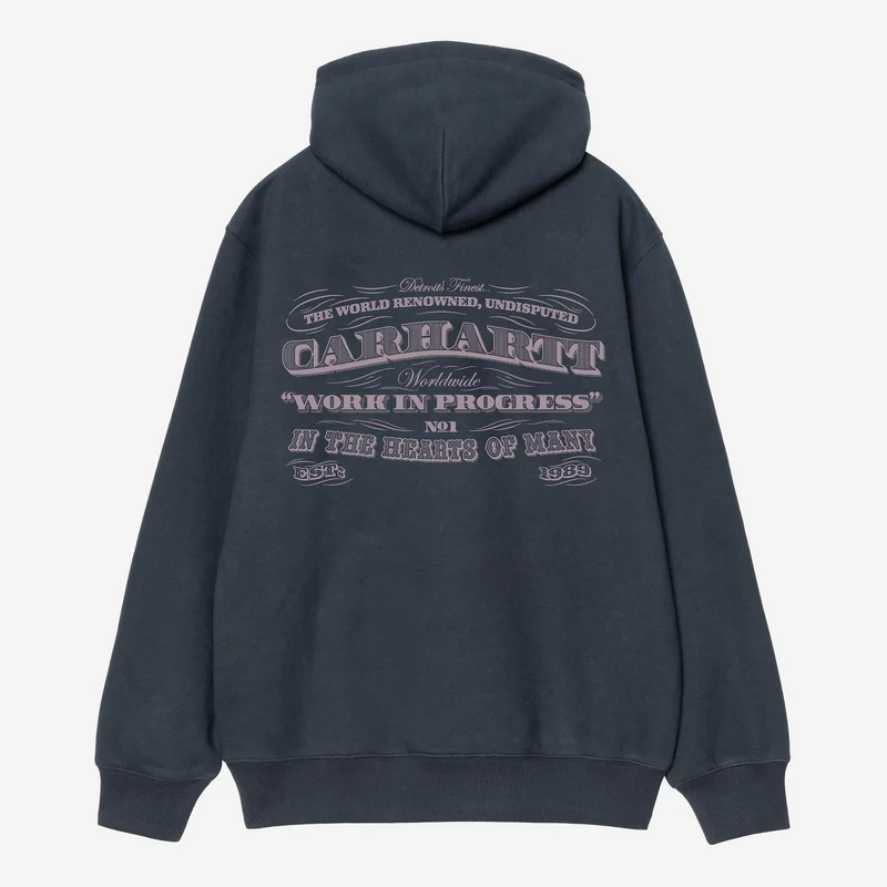 Carhartt WIP Herren-Kapuzenpullover 3 One 3 | Tiefdunkel