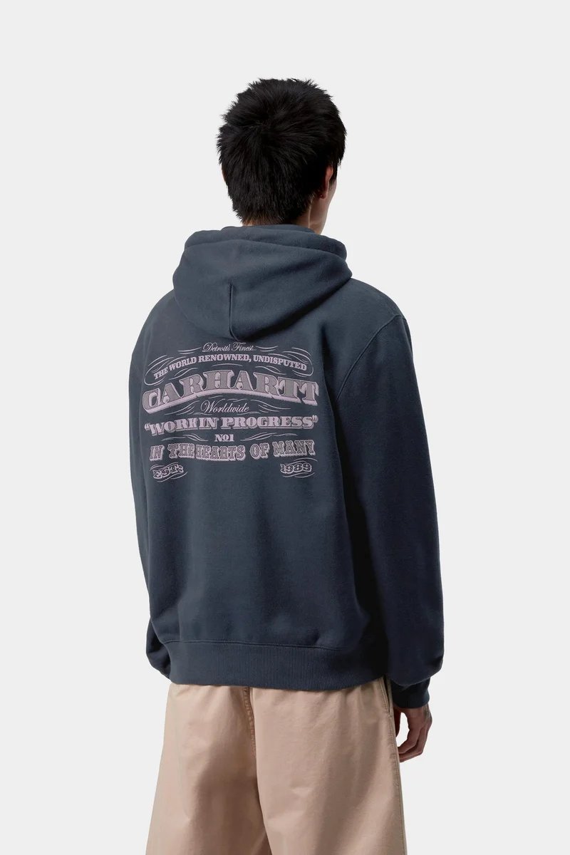 Carhartt WIP Herren-Kapuzenpullover 3 One 3 | Tiefdunkel