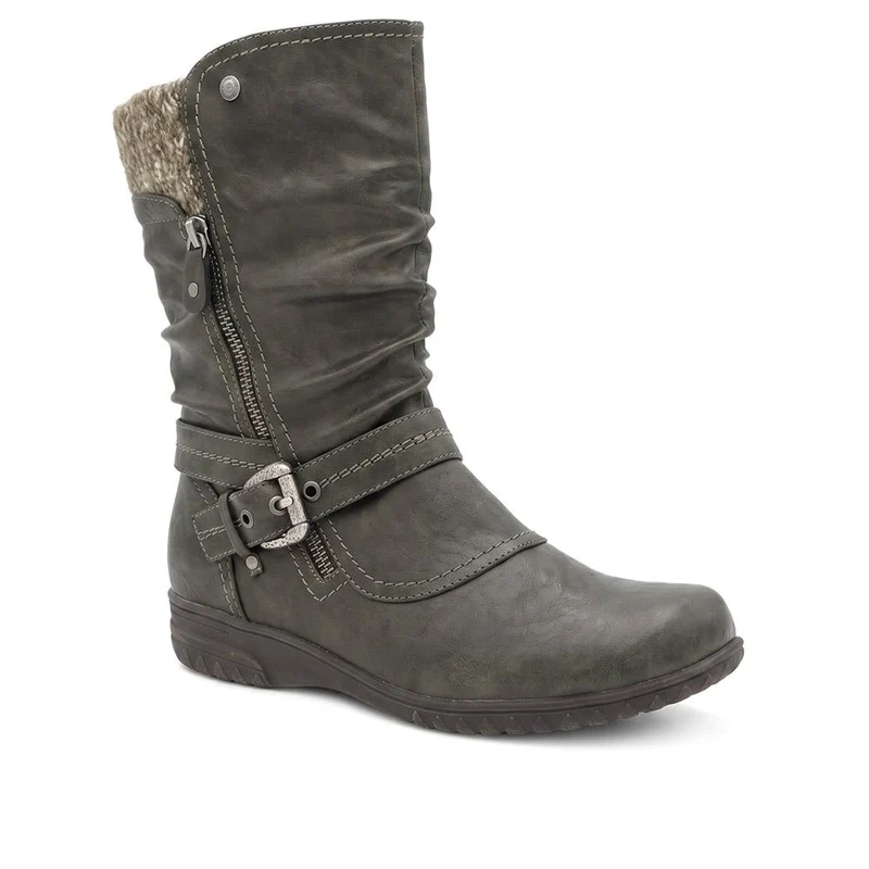 Slouch Calf Boots - WBINS38154 / 324 703 - Khaki