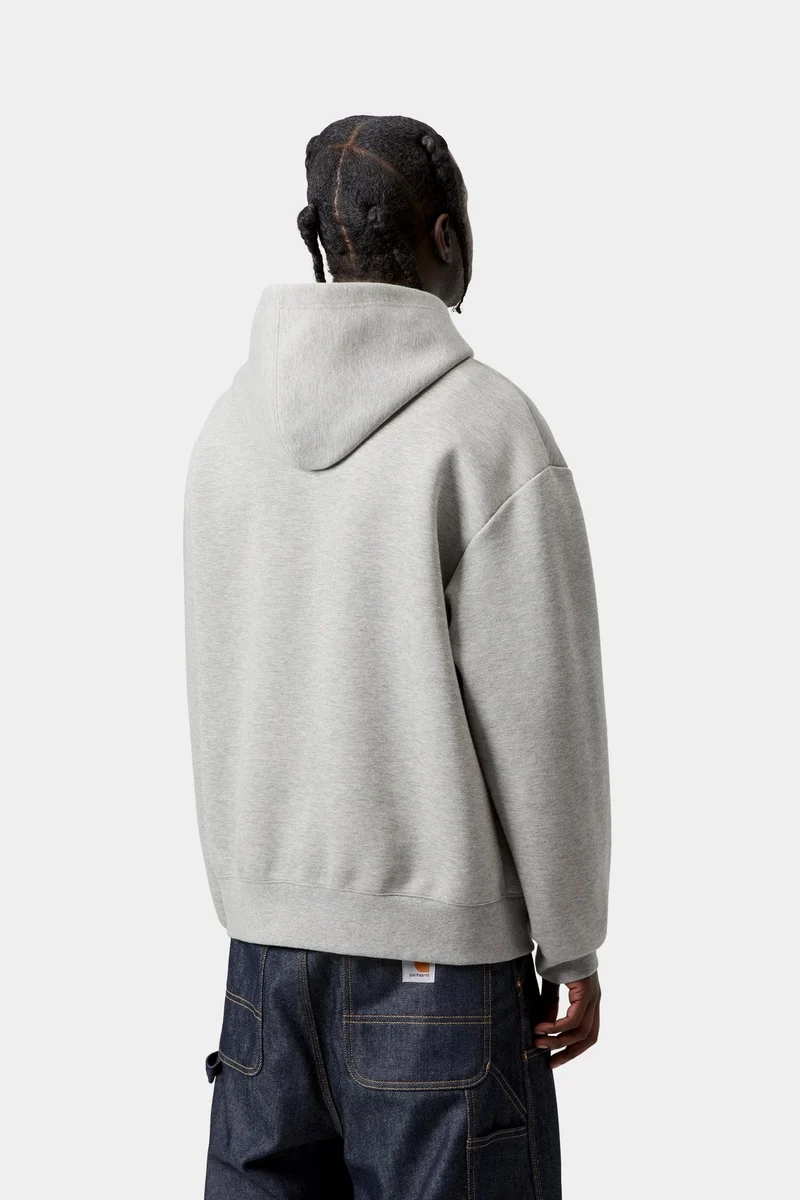 Carhartt WIP Alda Herren-Kapuzenpullover | Grau meliert
