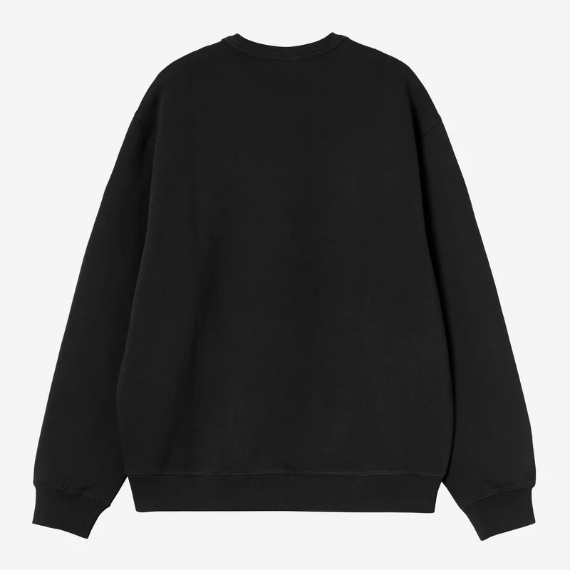 Carhartt WIP Pond Corps Herren-Sweatshirt | Schwarz