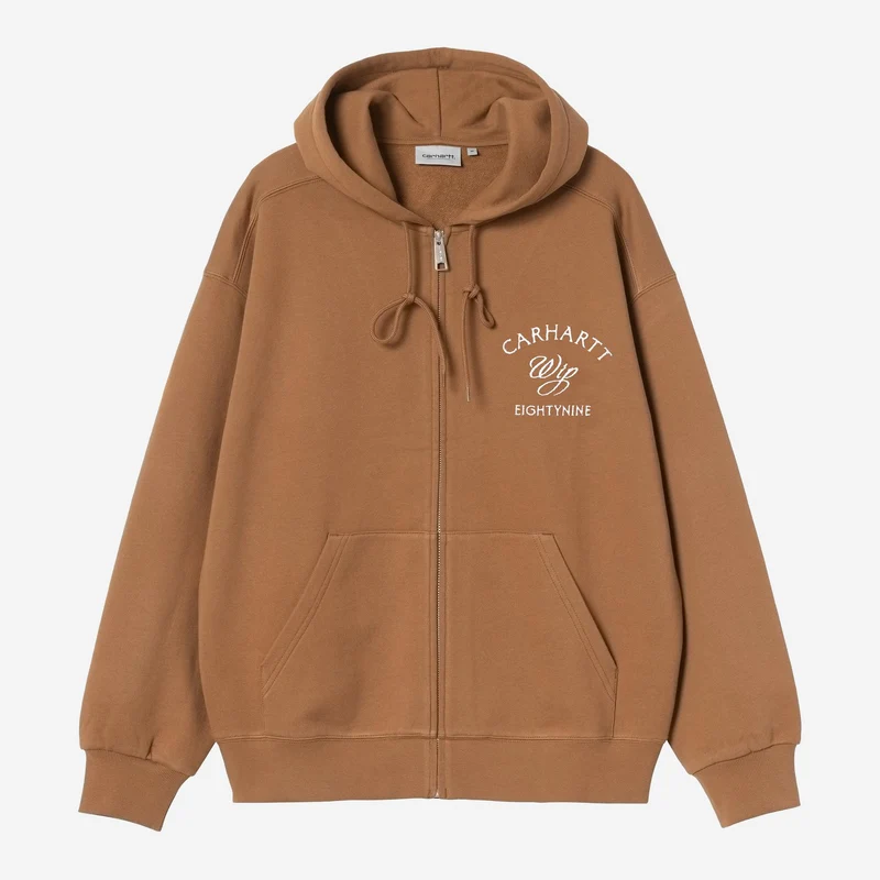 Carhartt WIP Eightynine Herren-Sweatjacke mit Kapuze | Hamilton Brown