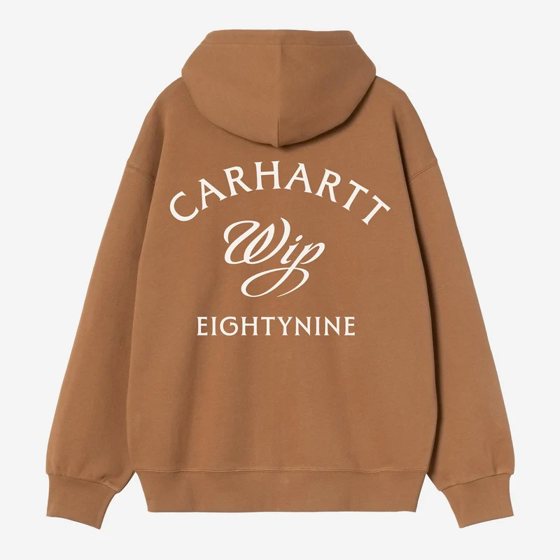 Carhartt WIP Eightynine Herren-Sweatjacke mit Kapuze | Hamilton Brown