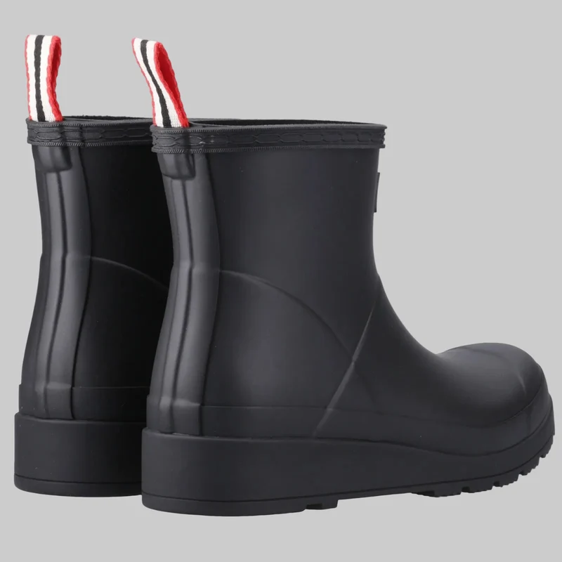 Hunter Original Play Damen-Kurzstiefel | Schwarz