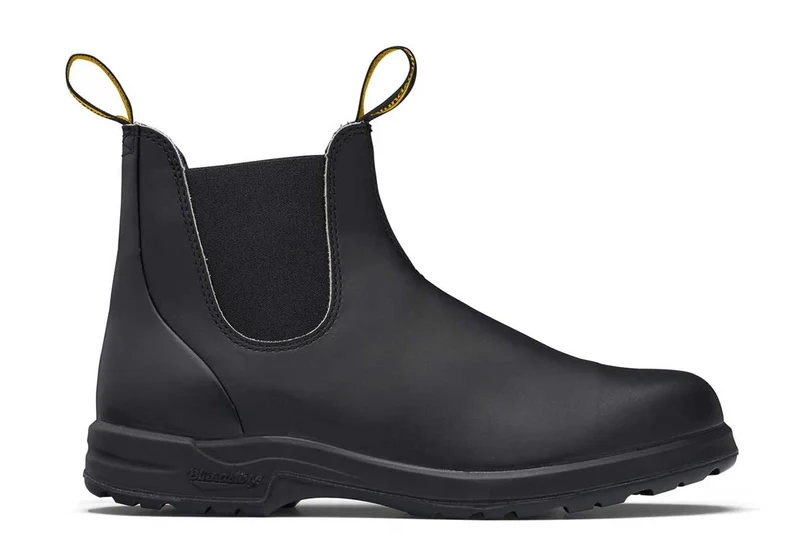 Blundstone Unisex 2058 All Terrain Vollnarbenleder Chelsea Stiefel | Schwarz