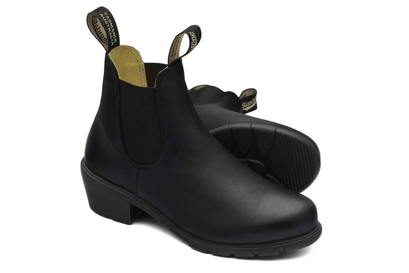Blundstone Damen 1671 Vollnarbenleder Chelsea Stiefel | Schwarz