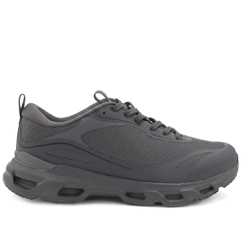Memory Foam Slip On Sport Trainers - SUNCH44003 / 330 292 - Charcoal