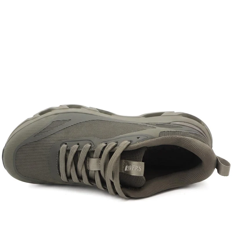 Memory Foam Slip On Sport Trainers - SUNCH44003 / 330 292 - Khaki