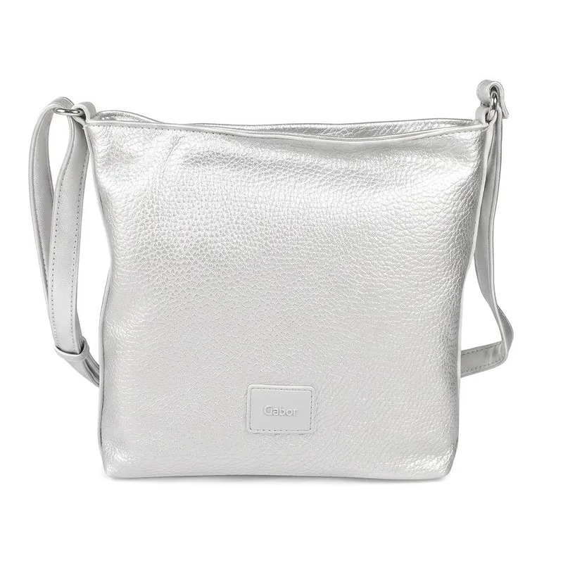 Gabor Zip Fastening Daily Handbag - GABC44052 / 330 518 - Silver