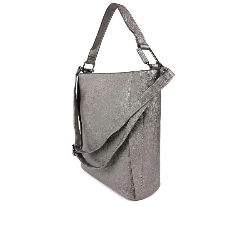 Gabor Dual Strap Daily Handbag - GABC44050 / 330 516 - Pewter
