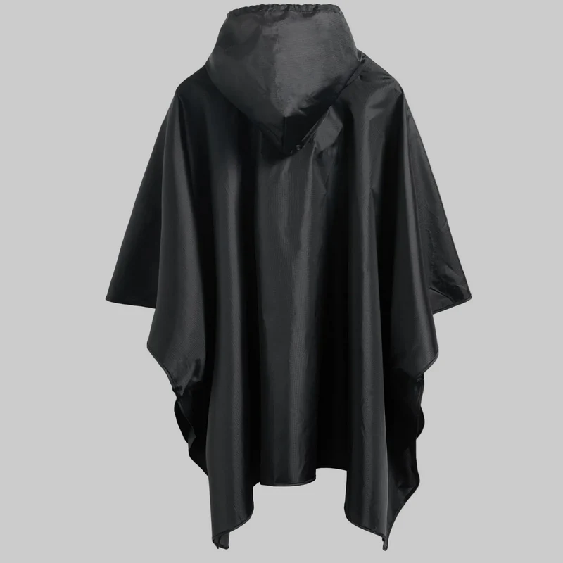 Hunter Unisex-Faltponcho | Schwarz