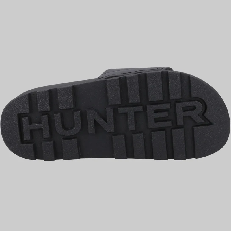 Hunter Unisex-Sandalen mit Kernprägung | Schwarz