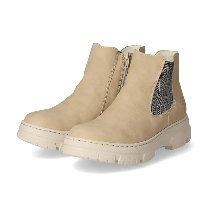 Ankle Boots Beige