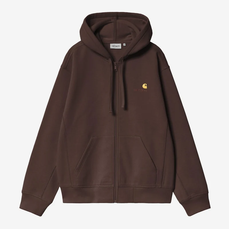 Carhartt WIP Herren mit Kapuze American Script Jacke | Palisander
