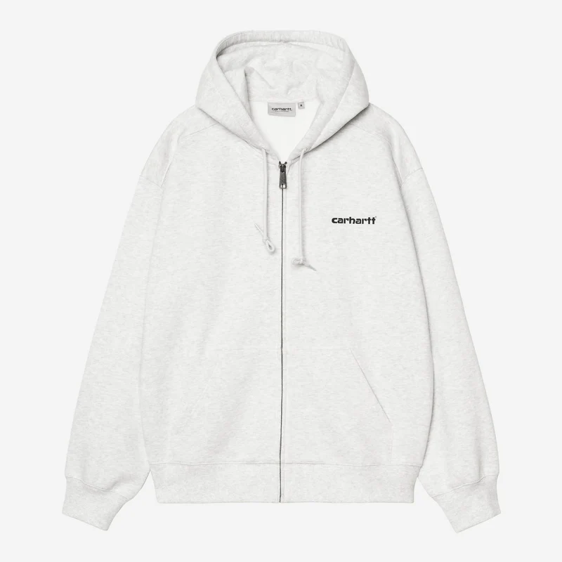 Carhartt WIP Herren-Kapuzenjacke von Archive Lines | Aschgrau meliert