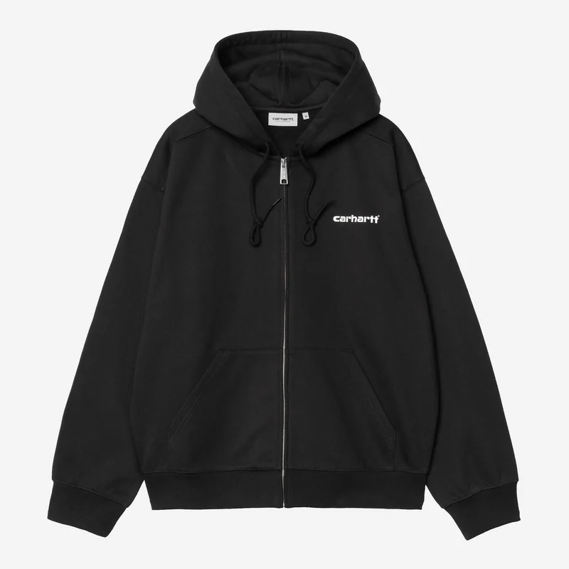 Carhartt WIP Herren-Kapuzenjacke „Archive Lines“ | Schwarz