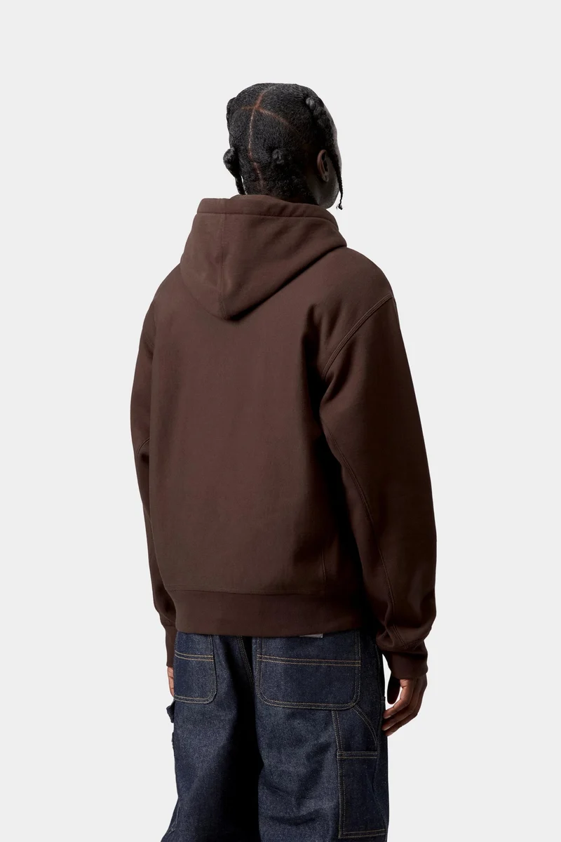 Carhartt WIP Herren American Script Hoodie | Palisander