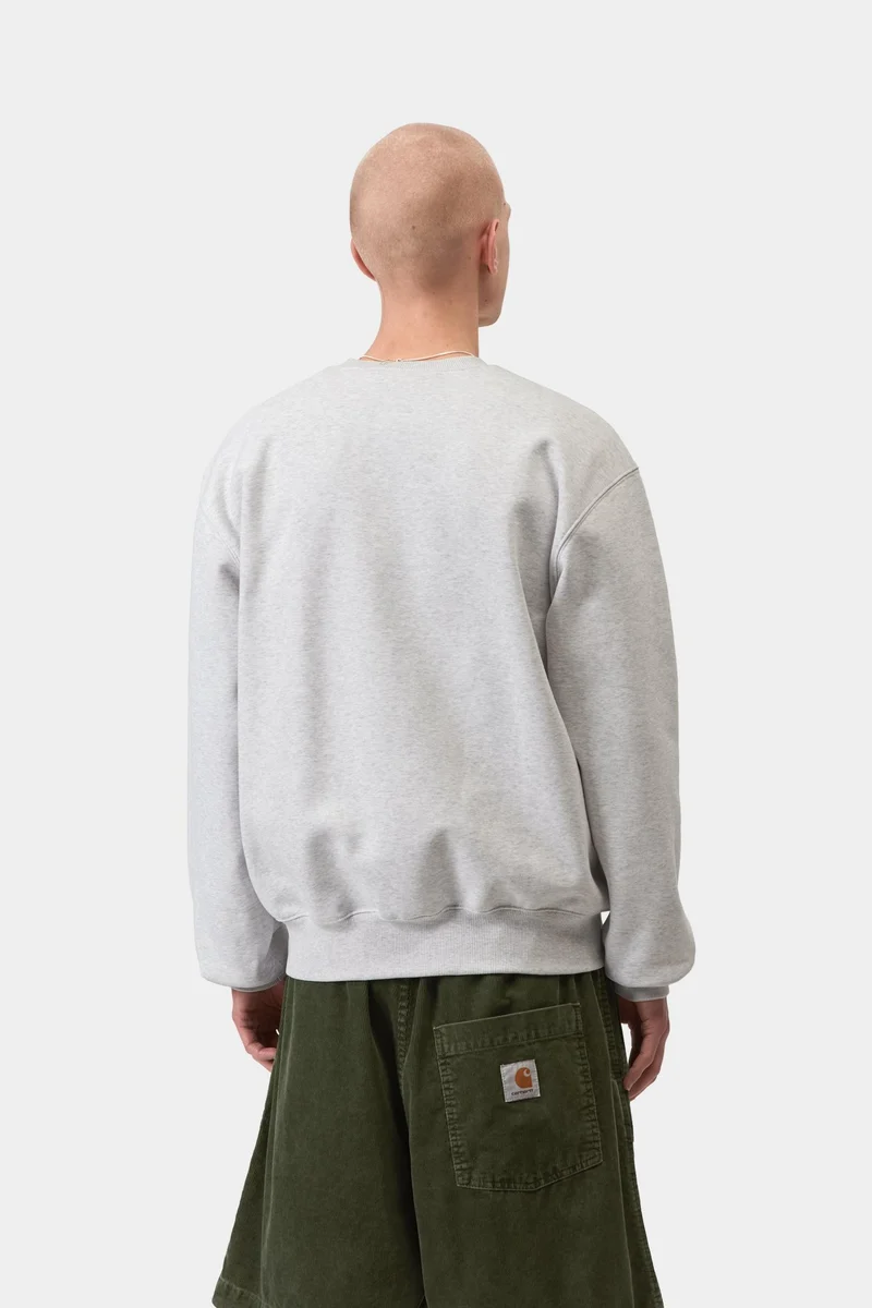 Carhartt WIP Herren Carhartt Sweatshirt | Ash Heather Cozy Purple