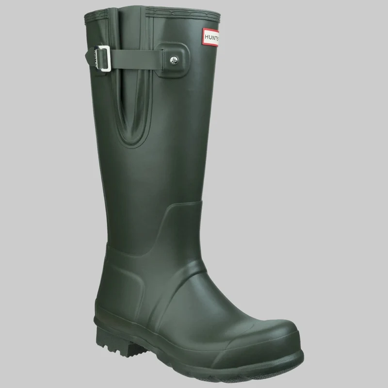 Hunter Original Herren-Gummistiefel mit seitlicher Verstellung | Dunkeloliv