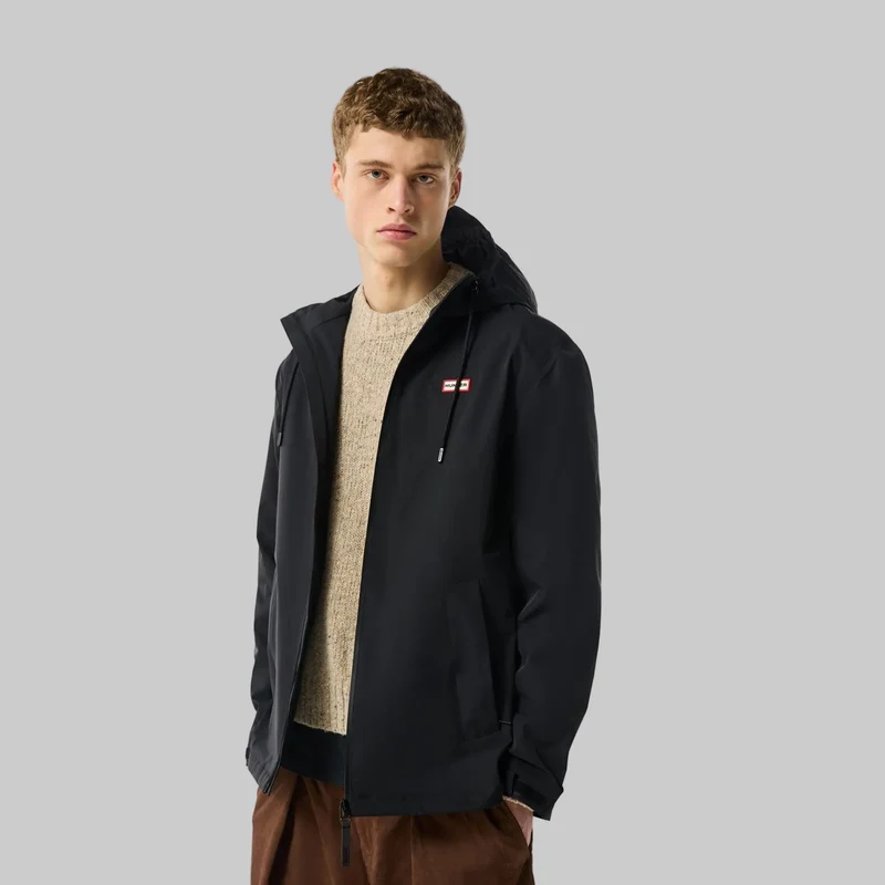 Hunter Original Herren-Regenjacke | Schwarz