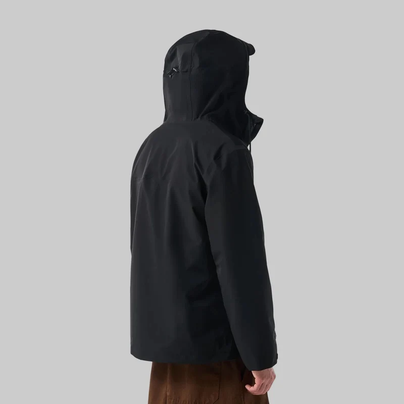 Hunter Original Herren-Regenjacke | Schwarz