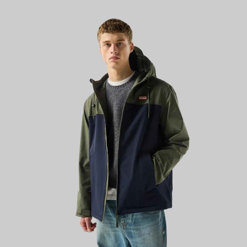 Hunter Original Herren Block Wasserdichte Jacke | Kambaba Night Sky