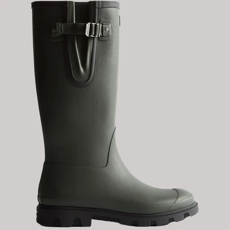 Hunter Herren-Stiefel Field Downpour, verstellbar | Dunkeloliv