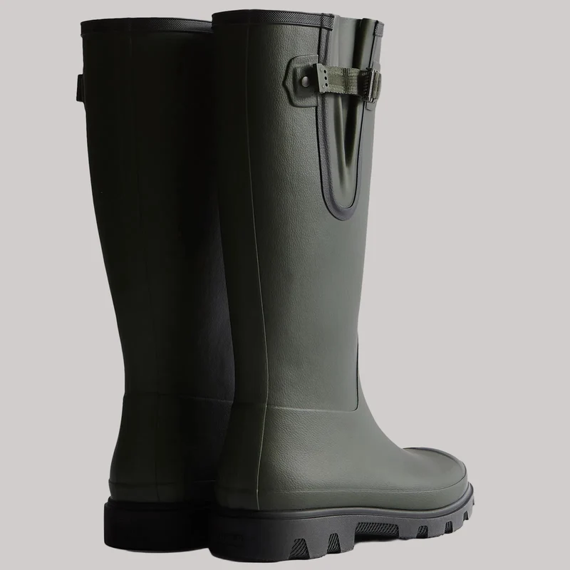 Hunter Herren-Stiefel Field Downpour, verstellbar | Dunkeloliv