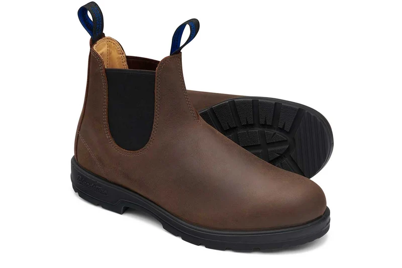 Blundstone Unisex 1477 Thermal Series Vollnarbenleder Chelsea Stiefel | Antikbraun