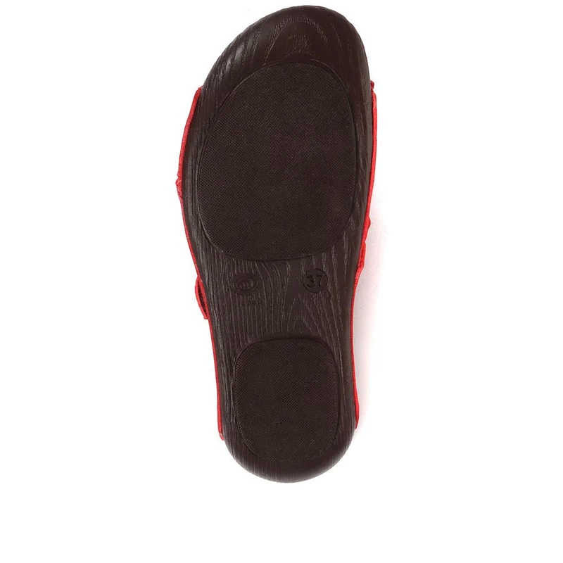 Adjustable Sandals - MUY1510 / 124 092 - Red