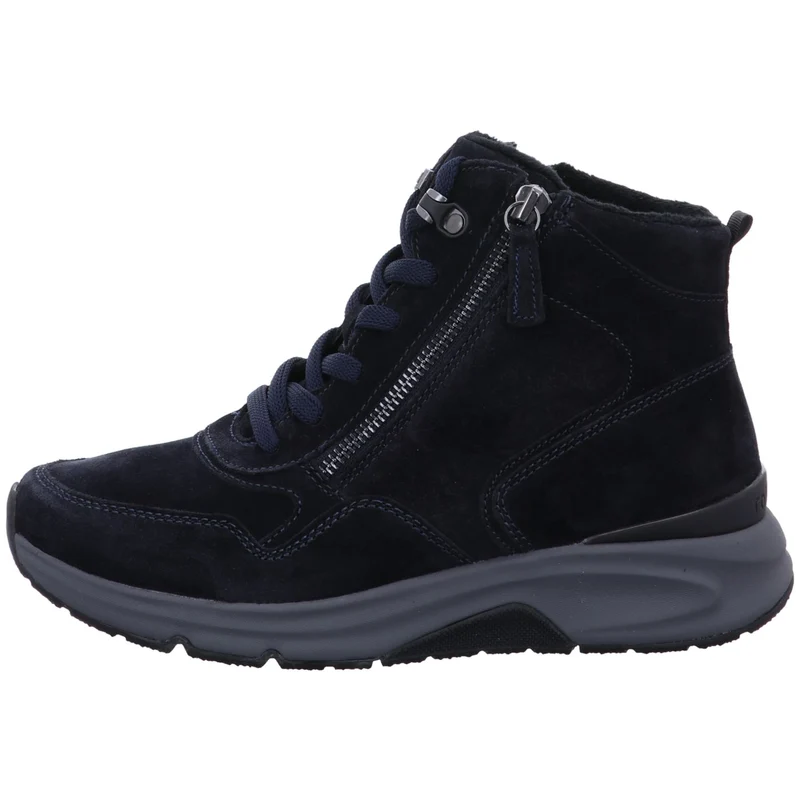 Gabor Stiefelette Rollingsoft blau