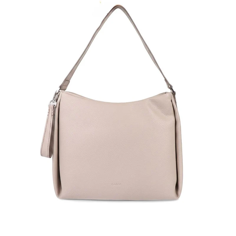 Gabor Zip Fasten Handbag W/ Adjustable Strap - GABC44046 / 330 512 - Taupe