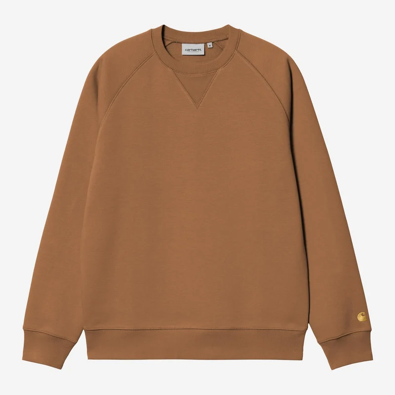 Carhartt WIP Chase Herren-Sweatshirt | Hamilton Brown