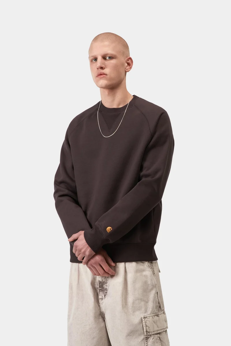 Carhartt WIP Herren-Sweatshirt „Chase“ | Shale