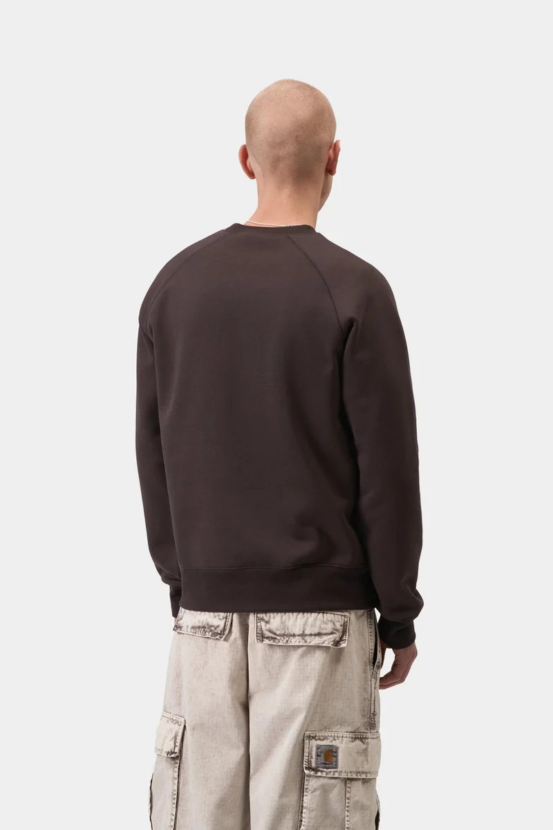 Carhartt WIP Herren-Sweatshirt „Chase“ | Shale
