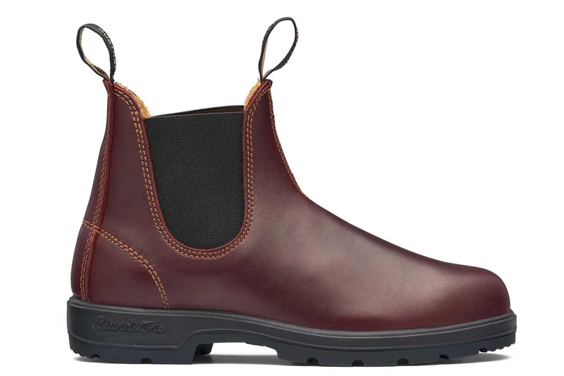 Blundstone Unisex 1440 Classics Vollnarbenleder Chelsea Stiefel | Redwood