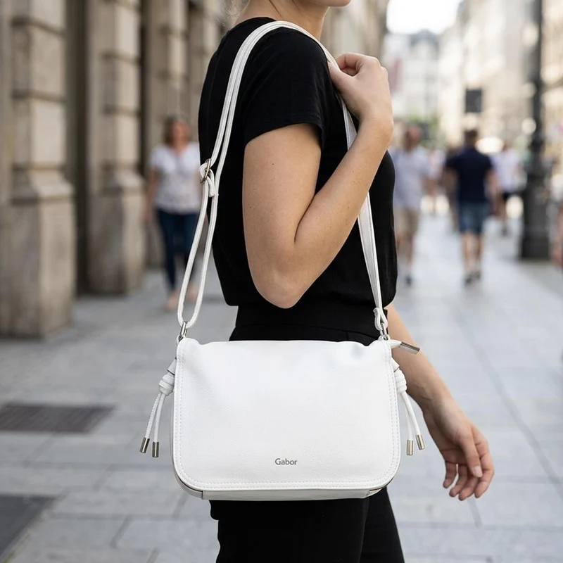 Gabor Adjustable Strap Handbag - GABC44044 / 330 510 - White