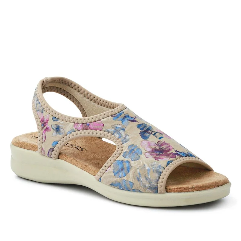 Stretchy Wide-Fit Sandals - POLY41000 / 327 211