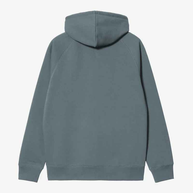 Carhartt WIP Chase Herren-Kapuzenjacke mit Reißverschluss | Kuscheliges Blau